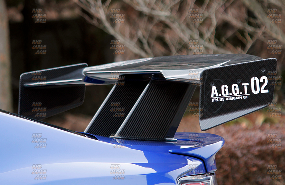 Aimgain GT-F GT Wing Type-B End Plate 1700mm - BRZ ZC6 86 ZN6